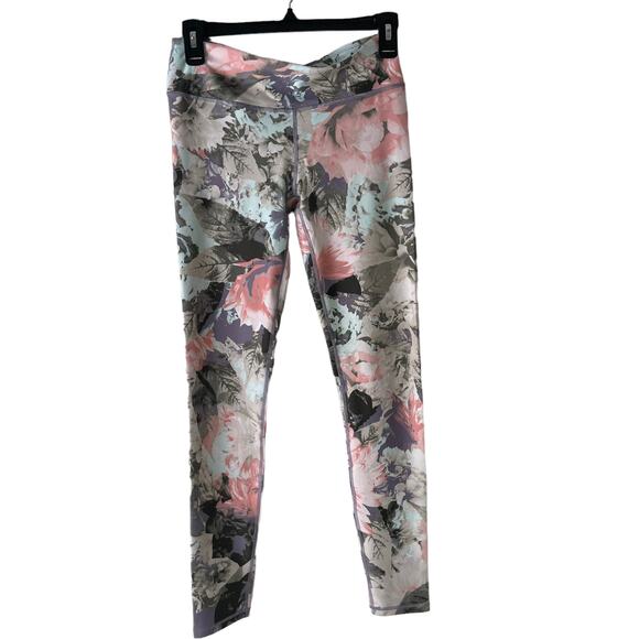 Fabletics‎ Size XS Salar Power Hold Floral Leggings - Picture 1 of 8